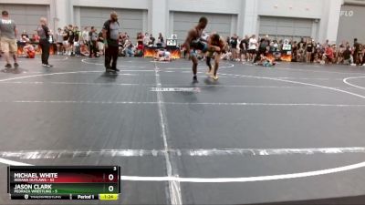 175 lbs Round 3 (6 Team) - Michael White, Indiana Outlaws vs Jason Clark, Pedraza Wrestling