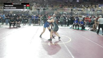 190 lbs Champ. Round 1 - Eva Kavaja, Hagerty vs Bailey DeVries, Osceola (Kissimmee)