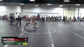 72 lbs Finals (2 Team) - Anthony Trotta, Vougar`s Honors vs Brody Mayfield, Mayfield Mat Academy