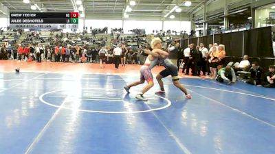 182 lbs Quarterfinal - Drew Teeter, NC vs Jules Deshotels, LA