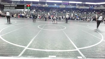 70 lbs 7th Place - Jackson Aguilar, Jaguar WC vs Easton Swaim, East Kansas Eagles