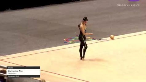 Katherine Zhu - Clubs, Skywalkers - 2021 USA Gymnastics Championships