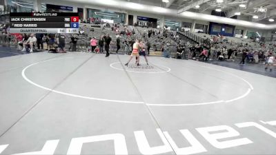 113 lbs Quarterfinal - Jack Christensen, Falcon Wrestling Club vs Reid Harris, Sanderson Wrestling Academy