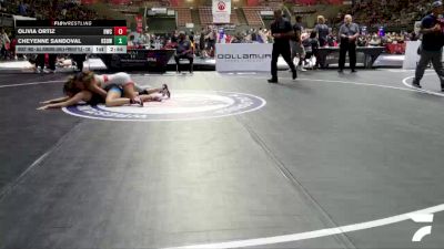 Champ. Round 1 - Olivia Ortiz, Blazers Wrestling Club vs Cheyenne Sandoval, Revival School Of Wrestling