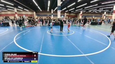 59 lbs Semifinal - Yusha Gilani, Gracie Barra Westchase Wrestling Club vs Nicholas Lupardus, All American Wrestling Club