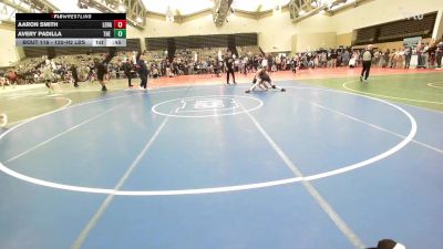 120-H2 lbs Semifinal - Aaron Smith, Lenape vs Avery Padilla, The Dungeon Wc