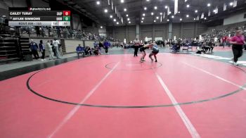 155 lbs Cons. Round 4 - Jaylee Simmons, Harrah vs Cailey Turay, Sand Springs