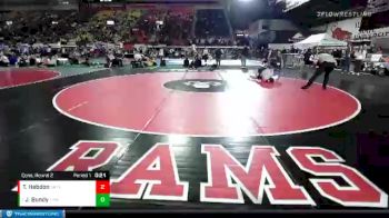 5A 145 lbs Cons. Round 2 - Jace Bundy, Thunder Ridge vs Tim Hebdon, Skyview