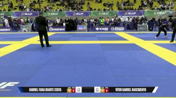 Vítor Gabriel Nascimento vs Gabriel Faria Duarte Costa 2025 Brasileiro Jiu-Jitsu IBJJF