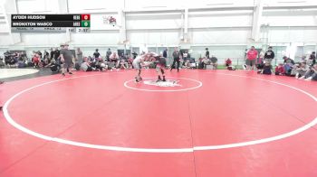 126 lbs Round Robin 3 - Ayden Hudson, Rebellion - MS vs Bronxton Wasco, Ares - Ms