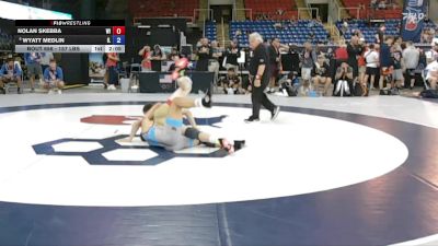 157 lbs Champ. Rd Of 128 - Nolan Skebba, WI vs Wyatt Medlin, IL
