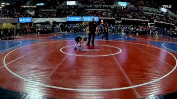 50 lbs Champ. Round 1 - Prescott Grant, Laurel Matburners vs Grayson Hallman, Ennis Wrestling Club