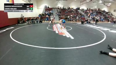 144 lbs Champ. Round 2 - Carson Bergstreser, Buffalo vs Andru Nielsen, Sheridan