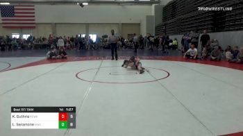 61 lbs Prelims - Keller Guthrie, NC WAY ES vs Luca Seramone, Middletown WC ES