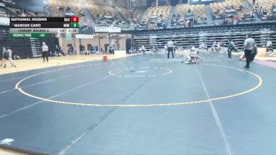 157 lbs Champ. Round 2 - Marcus Caro, Colorado School Of Mines vs Nathanial Higgins, Western Colorado