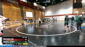 119-128 lbs 3rd Place Match - Kimberly Weber, Lander Middle School vs Brayleigh Vigil, Lincoln Middle School