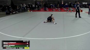 90 lbs 3rd Place Match - Bryce Altermatt, Wabasso vs Edwin Oksness, OTC (Ottertail)