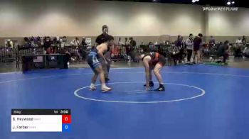 61 kg Consolation - Sammy Heywood, Unattached vs Julian Farber, Panther Wrestling Club RTC