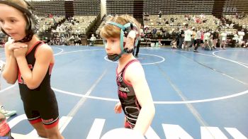 54 lbs Rr Rnd 2 - Averie Mission, Centurion Wrestling vs Maeve Fernald, CT Whale14UG