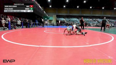 157 lbs Consi Of 4 - Juan Gallardo, Wasco Wrestling vs Kyle Zajic, Sweet Home