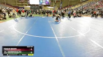 138 lbs 7th Place Match - Wil Oberbroeckling, Sebolt Wrestling Academy vs Teague Brown, Sanderson Wrestling Academy