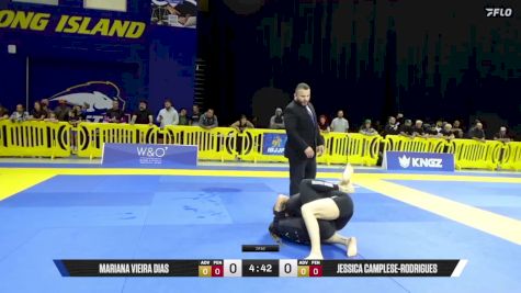 Jessica Camplese-Rodrigues vs Mariana Vieira Dias 2025 Pan IBJJF Jiu-Jitsu No-Gi Championship