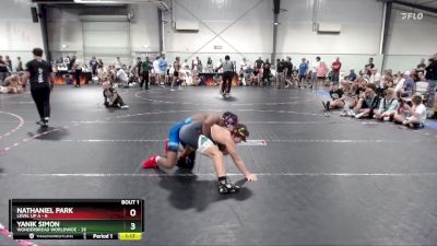 144 lbs Semis (4 Team) - Yanik Simon, WonderBread Worldwide vs Nathaniel Park, Level Up A