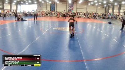 56 lbs Rd# 4- 2:00pm Friday Final Pool - Gunner Kelly, West Coast Elite vs Gabriel Beltran, Maryland GOLD