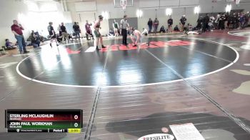 195 lbs Champ. Round 1 - Sterling McLaughlin, Reardan vs John Paul Workman, Richland