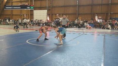 120 lbs Quarterfinal - Daniel Candullo, Gps vs Bennett Ferraro, Tdwc