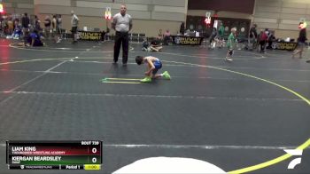 52 lbs Round 5 - Kiergan Beardsley, SWAT vs Liam King, Thourobred Wrestling Academy