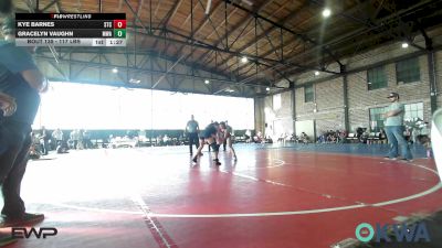 117 lbs Rr Rnd 5 - Kye Barnes, Sallisaw Takedown Club vs Gracelyn Vaughn, Morris Wrestling Association