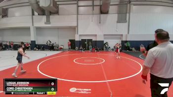 75 lbs Champ. Round 2 - Cord Christensen, Texas Elite Wrestling Club vs Logan Johnson, Texas Select Wrestling