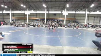 132 lbs Champ. Round 2 - Drake Morrison, Malad Middle School vs Rylan Everhart, Jefferson Middle School