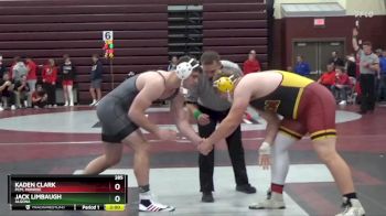 285 lbs Round 3 - Kaden Clark, PCM, Monroe vs Jack Limbaugh, Algona