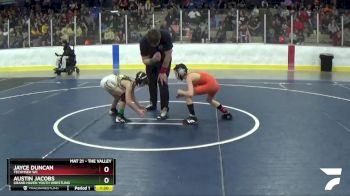 70 lbs Quarterfinal - Jayce Duncan, Tecumseh WC vs Austin Jacobs, Grand Haven Youth Wrestling