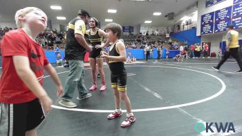 120 lbs Rr Rnd 1 - Khole Laguna, OKC Saints Wrestling vs Jayden Rose, Skiatook Youth Wrestling