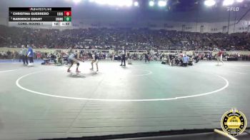 G6A-115 lbs Cons. Round 1 - Raedence Grant, Shawnee-Girls vs Christina Guerrero, Eisenhower-Girls