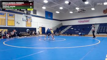 285 lbs Round 5 (6 Team) - Thomas Mayer, Trinidad State vs Brock Barron-Perreira, Southwestern Oregon Community College