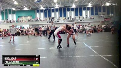 190 lbs Round 2 (4 Team) - Aiden Walsh, Mat Monkeys vs Michael Cross, Palm Harbor Wrestling