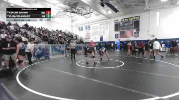 135 lbs Cons. Round 3 - Elisa Velasquez, Camarillo vs Lenore Brown, Mission Viejo
