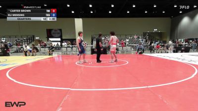 215 lbs Quarters - Carter Brown, Team Missouri Select vs Eli Mensing, Tom Eagle