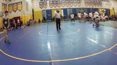 175 lbs Round 5 (8 Team) - Ciaran Braton, Black Hive vs Justin Sanchez, Cypress Creek