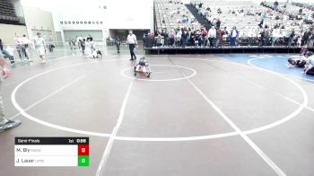 60-B lbs Semifinal - Matthew Bly, Mat Assassins vs Jack Lauer, UpperTownship