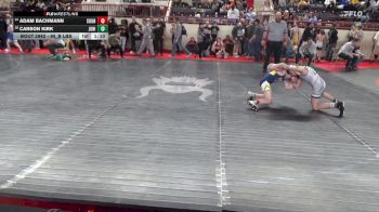 95_B lbs Semifinal - Adam Bachmann, Council Rock South vs Carson Kirk, Juniata