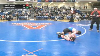 141 lbs Consolation - Bryce Kresho, Franklin & Marshall vs Braden Basile, Army West Point