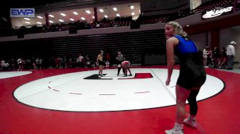 100 lbs Rr Rnd 2 - Lexus Gibson, Yukon High School Girls vs Angela Lee, Jay High School