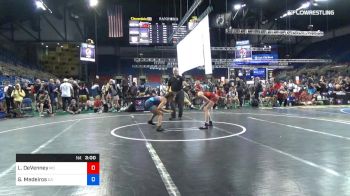 100 lbs Cons 32 #2 - Laura DeVenney, Missouri vs Gabrielle Medeiros, California