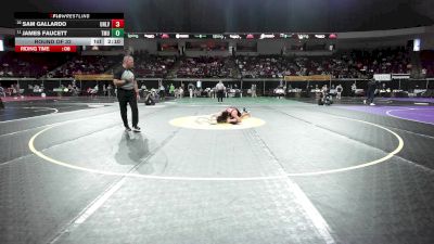 157 lbs Round Of 32 - Sam Gallardo, UNLV vs James Faucett, Thomas More