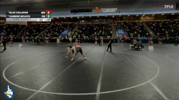 190 lbs Cons. Round 3 - Ellie Callahan, Mid-Prairie vs Cambrie Mcloyd, Clinton